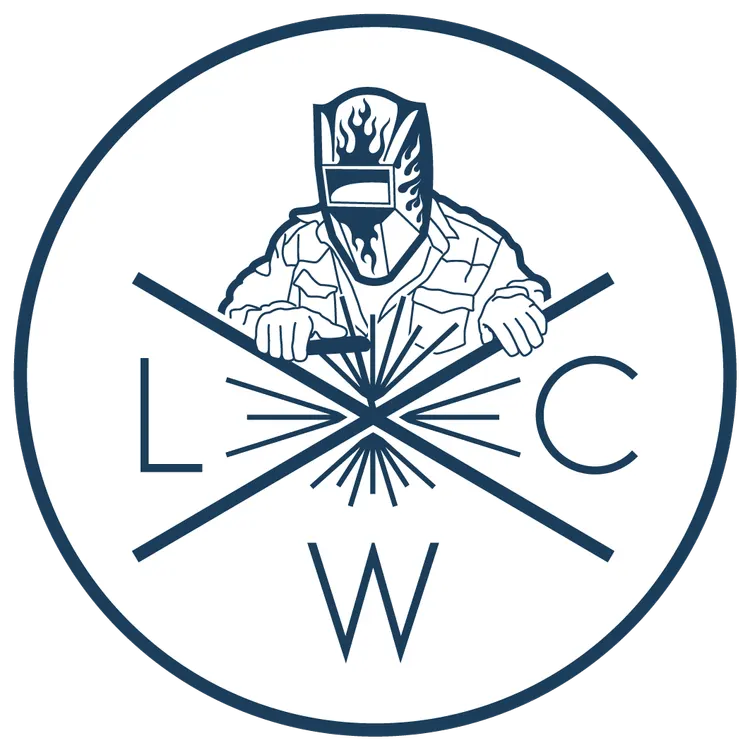 Business logo for L&C Welding